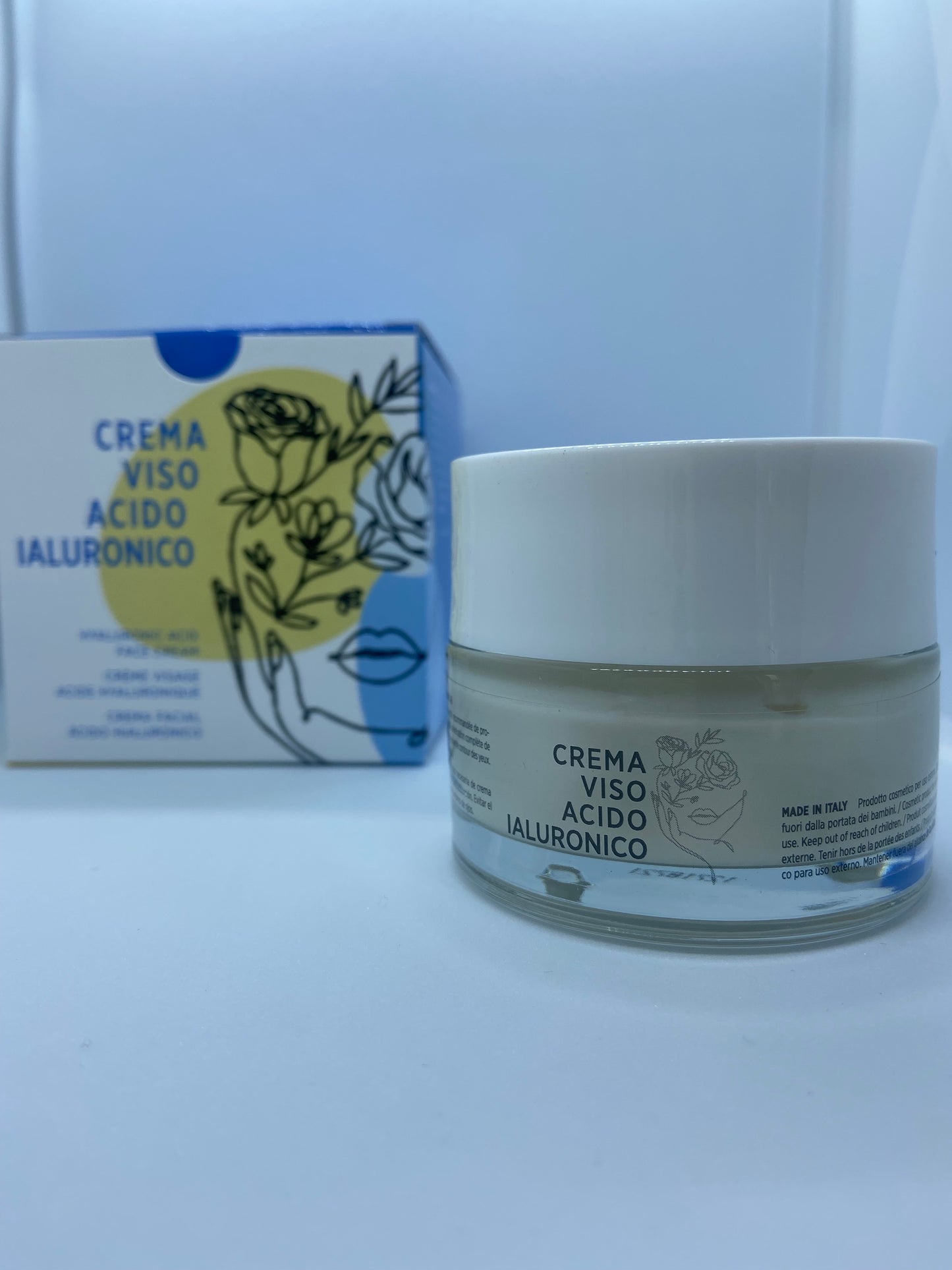 Crema Viso "Anti-Age" Acido Ialuronico 50ml